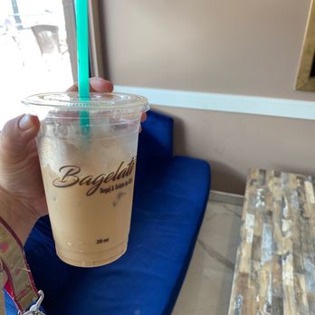 Bagelati - Couch seating and delicious iced latte - Gelato Near Me - Cinnaminson, New Jersey Bagelati - Couch seating and delicious iced latte - Gelato Near Me - Cinnaminson, New Jersey