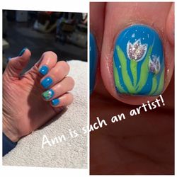 Tips N Toes Spa - I loved to let Ann pick my colors and what she wanted to do for an accent for me. I was never disappointed.