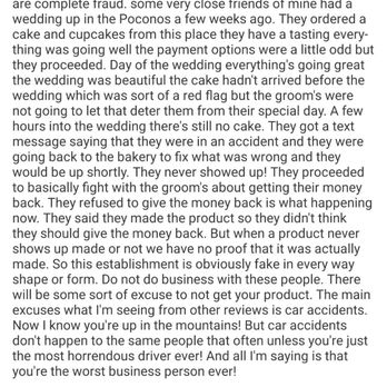 Patty Cake Bakery - Just another bad review!! - Custom Cakes Near Me Patty Cake Bakery - Just another bad review!! - Custom Cakes Near Me