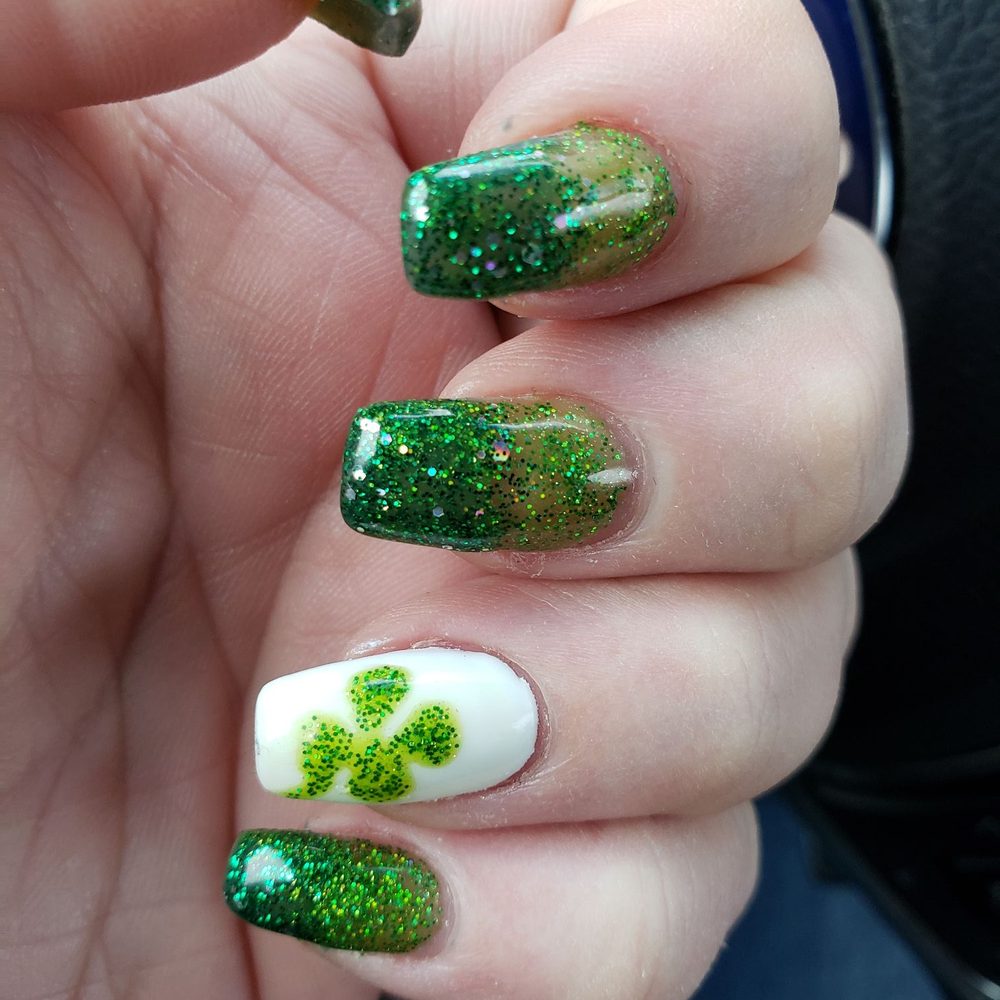 A2Z Nails - My St. Patrick's Day nails!!! - Nail Salons Near Me - Harrisburg, Pennsylvania A2Z Nails - My St. Patrick's Day nails!!! - Nail Salons Near Me - Harrisburg, Pennsylvania