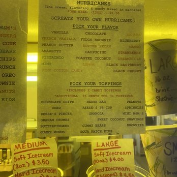 Custer's Last Stand - July 2021 menu - Ice Cream & Frozen Yogurt Near Me - Wurtsboro, New York