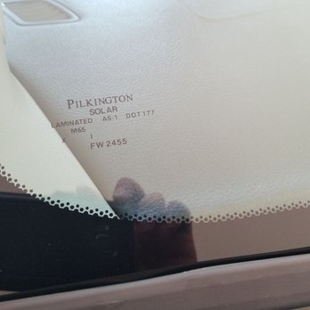 High Class Auto Glass - Pilkington Windshield Stamp - Auto Glass Services Near Me - Austin, Texas