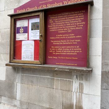 St Stephen Walbrook - Churches Near Me - London, XGL