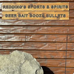 Reddings Sports & Spirits - Yep. That's the slogan.