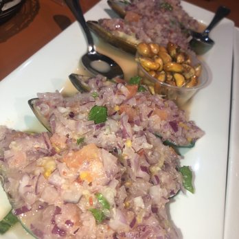 Sabor Inka - Mussel Ceviche - Peruvian Near Me - Lawrenceville, Georgia Sabor Inka - Mussel Ceviche - Peruvian Near Me - Lawrenceville, Georgia