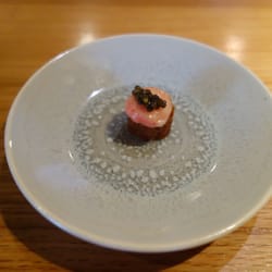 Hedone - Fermented Buckwheat Crisp, Bone Marrow, Sturgeon Caviar