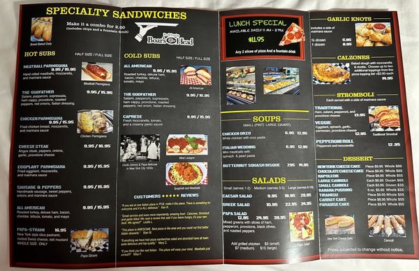 Menu photo 5 Paparazzi Pizza Panama City, FL Menu photo 5 Paparazzi Pizza Panama City, FL
