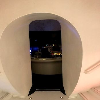 Sketch - There is a bar underneath the futuristic bathroom. - French Near Me - London, XGL Sketch - There is a bar underneath the futuristic bathroom. - French Near Me - London, XGL