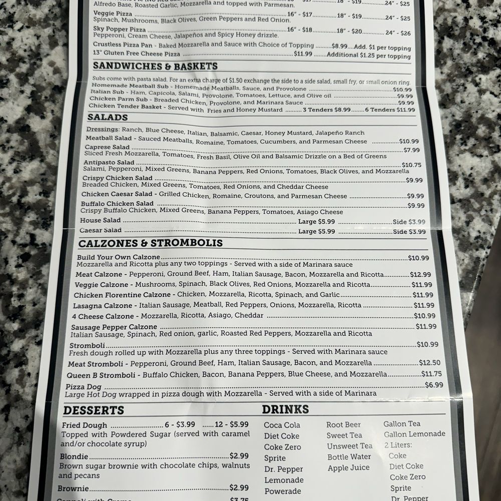 Sky's Pizza Pie - Menu - Pizza Near Me - Pensacola, Florida Sky's Pizza Pie - Menu - Pizza Near Me - Pensacola, Florida