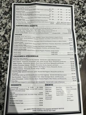Menu photo 4 Sky's Pizza Pie Pensacola, FL Menu photo 4 Sky's Pizza Pie Pensacola, FL