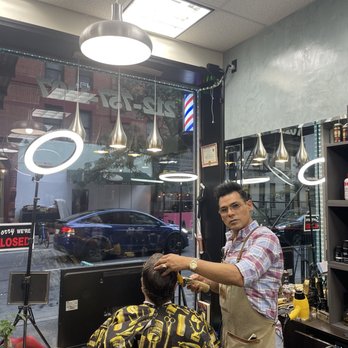West 50th Barber Shop - Orlando at work! - Barbers Near Me - New York, New York West 50th Barber Shop - Orlando at work! - Barbers Near Me - New York, New York