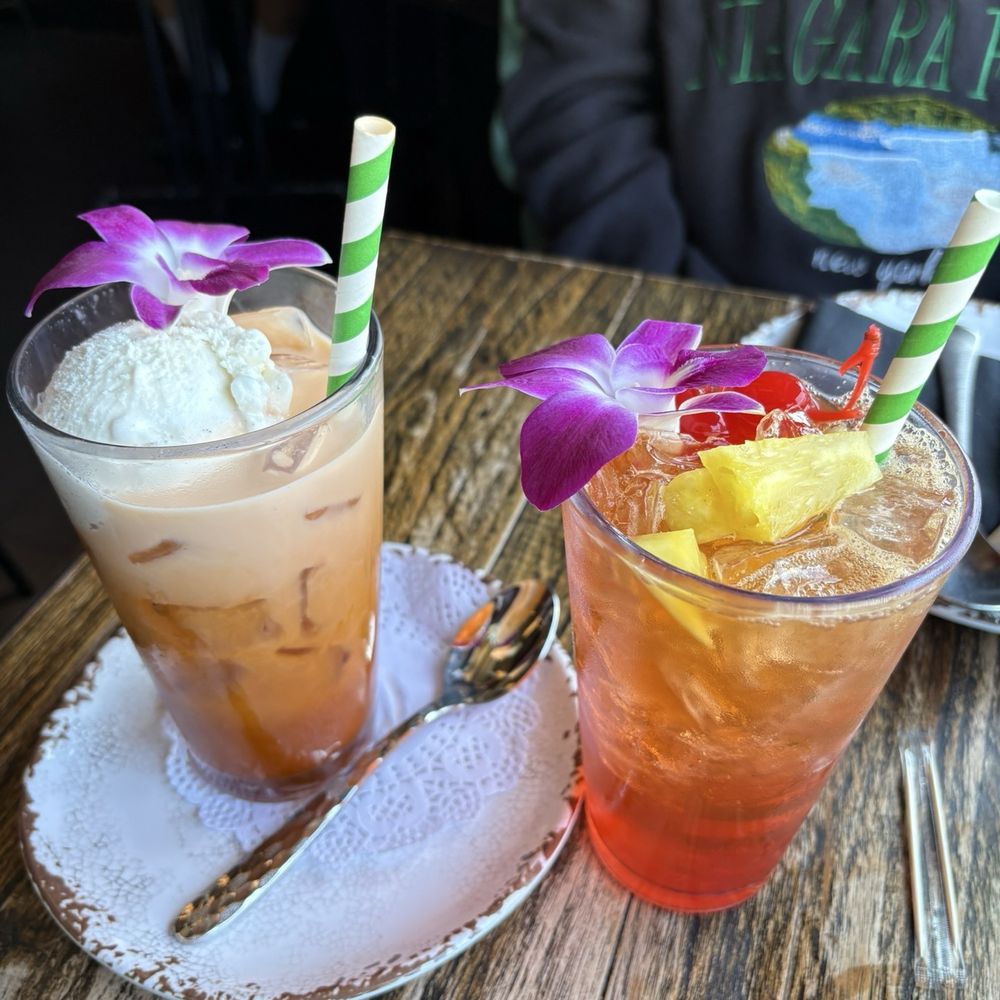 Thai District - thai tea float - Thai Near Me - Long Beach, California Thai District - thai tea float - Thai Near Me - Long Beach, California
