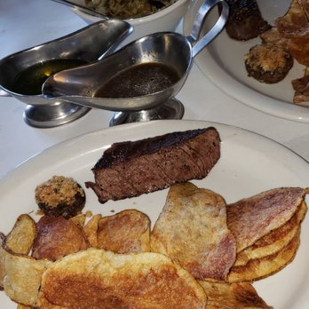 Echo & Rig - Filet (split plate) and brussel sprouts. - Steakhouses Near Me - Las Vegas, Nevada
