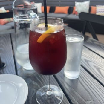 Douro Steakhouse - Red wine sangria. Yummy! - Portuguese Near Me - Fall River, Massachusetts