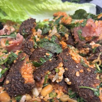Bangkok Thai - *Nam Khoa all burned but sill sell it to customers. - Thai Near Me - Sacramento, California