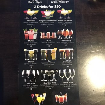 Flights - Happy Hour: 9am-5pm. 10pm-Midnight - New American Near Me - Las Vegas, Nevada Flights - Happy Hour: 9am-5pm. 10pm-Midnight - New American Near Me - Las Vegas, Nevada