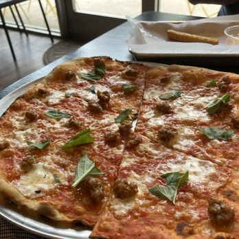 Pizzeria Carina - Skinny Marge. Added sausage - Pizza Near Me - Dallas, Texas Pizzeria Carina - Skinny Marge. Added sausage - Pizza Near Me - Dallas, Texas
