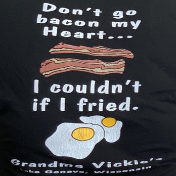 Grandma Vickie's Cafe - Shirt - Diners Near Me - Lake Geneva, Wisconsin