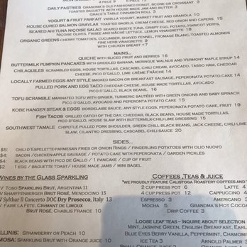 Grace's Table - Breakfast Menu - New American Near Me - Napa, California Grace's Table - Breakfast Menu - New American Near Me - Napa, California