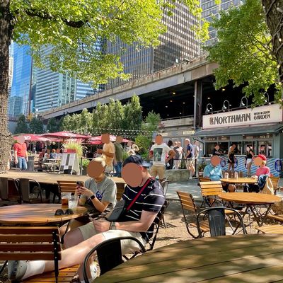 The Northman Beer & Cider Garden on the Riverwalk by null