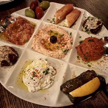 Dunya Bistro - Mixed Meze Platter - Mediterranean Near Me - San Francisco, California Dunya Bistro - Mixed Meze Platter - Mediterranean Near Me - San Francisco, California