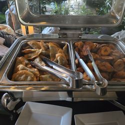 Flowerfield Celebrations  - Empanada and plantains