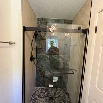 Lev Pro Builders - tile is ready and glass doors installed - General Contractors Near Me - Foothill Farms, California Lev Pro Builders - tile is ready and glass doors installed - General Contractors Near Me - Foothill Farms, California