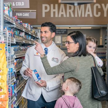 Stop & Shop Pharmacy - Customer with children asking advice from pharmacist in aisle. - Pharmacy Near Me - Westfield, Massachusetts Stop & Shop Pharmacy - Customer with children asking advice from pharmacist in aisle. - Pharmacy Near Me - Westfield, Massachusetts