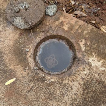 Dynasty Plumbing - Leaking valve under water, notice how close to the edge of the driveway SMH!! - Plumbing Near Me Dynasty Plumbing - Leaking valve under water, notice how close to the edge of the driveway SMH!! - Plumbing Near Me