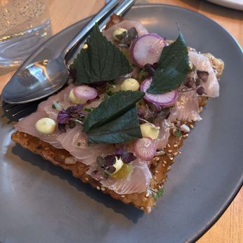 Ethel's Fancy - Hamachi crudo - New American Near Me - Palo Alto, California Ethel's Fancy - Hamachi crudo - New American Near Me - Palo Alto, California