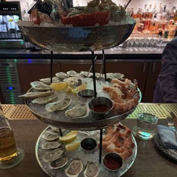 Cordelia Fishbar - Gilded Sea Seafood Tower - Seafood Near Me - Washington, DC, District of Columbia