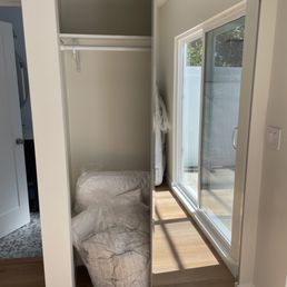 Sleeping Area and closet