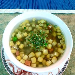 Kung Fu Haus - Vegan corn soup!