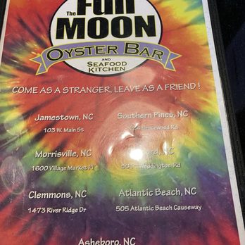 The Full Moon Oyster Bar - Seafood Near Me - Jamestown, North Carolina