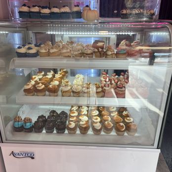 Caked By Petite - a display of cupcakes - Desserts Near Me - Stockbridge, Georgia