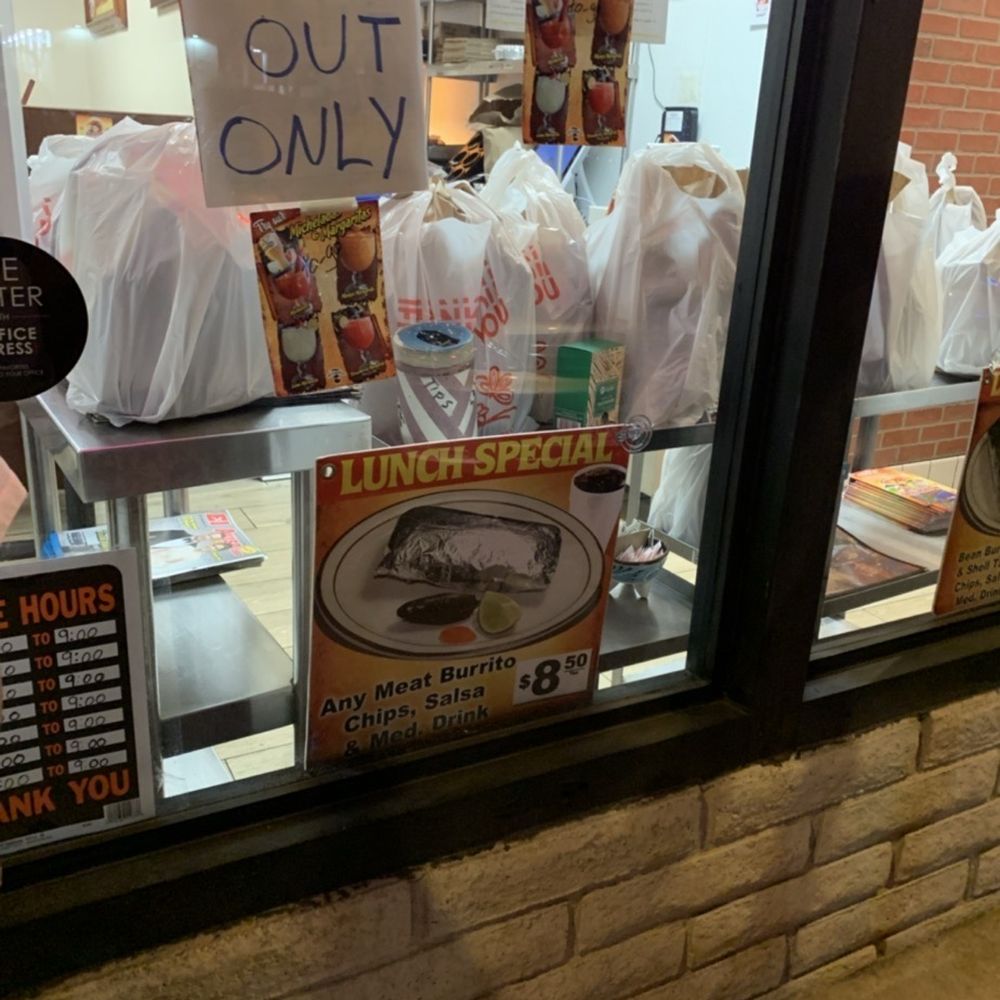 Mi Zacatecas - Photo of over 15 bags of food unattended for 2 hrs - Mexican Near Me - Hawthorne, California