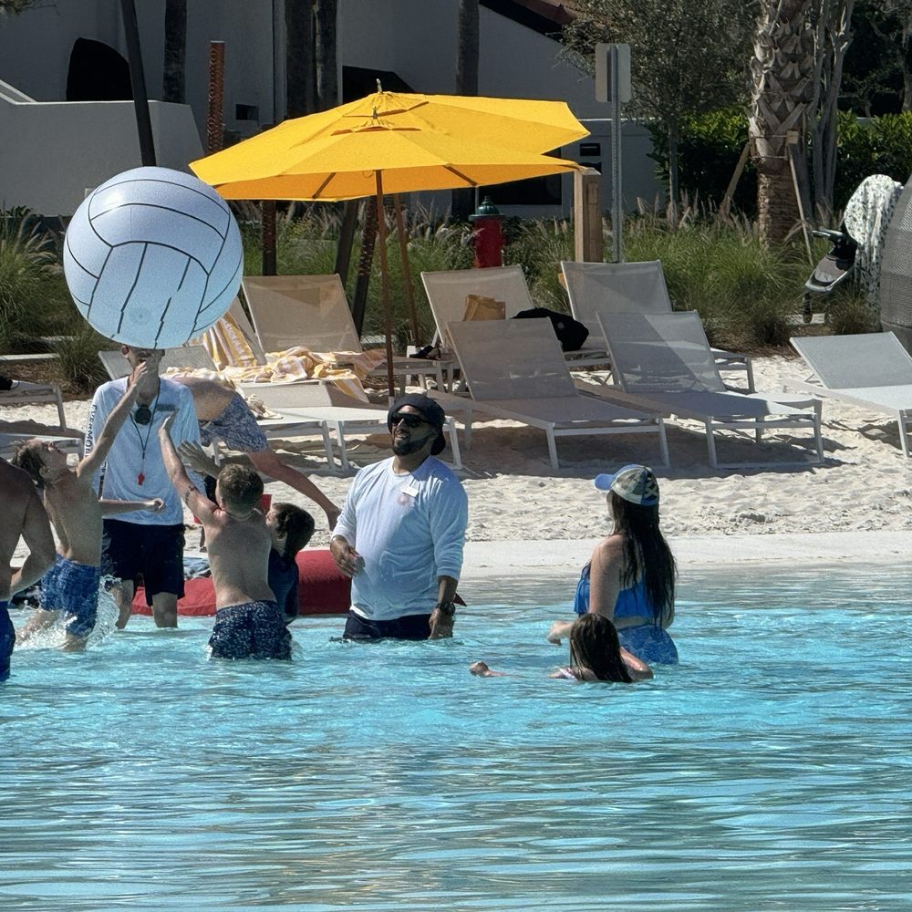 Activities in the pool hosted by Evermore Activities in the pool hosted by Evermore
