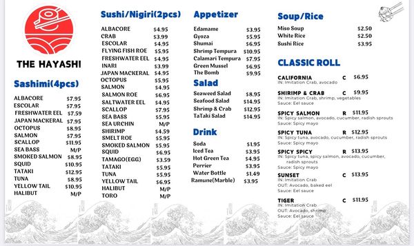 Menu photo 3 The Hayashi Oklahoma City, OK Menu photo 3 The Hayashi Oklahoma City, OK