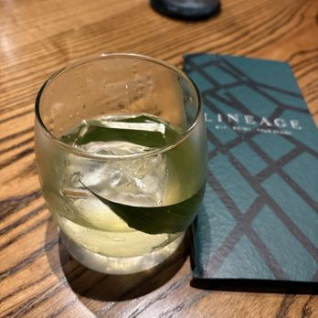Lineage - Kung Fu Pandan cocktail - Asian Fusion Near Me - Wailea, Hawaii