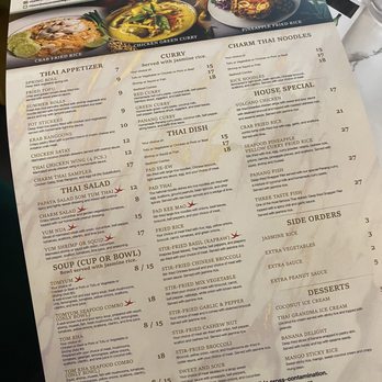 Charm Thai and Sushi - Menu - Thai Near Me - Windermere, Florida Charm Thai and Sushi - Menu - Thai Near Me - Windermere, Florida
