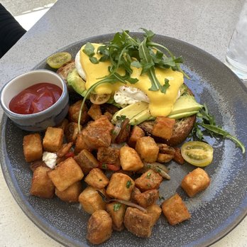 Overlook Grill - avocado toast benedict delicious - Seafood Near Me - Las Vegas, Nevada Overlook Grill - avocado toast benedict delicious - Seafood Near Me - Las Vegas, Nevada