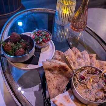 Devil May Care - Falafel & Baba Ganoush - Lounges Near Me - Austin, Texas
