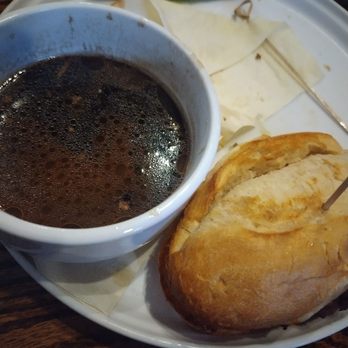 West Park Station - The French dip sandwich and au jus. - Irish Near Me - Cleveland, Ohio West Park Station - The French dip sandwich and au jus. - Irish Near Me - Cleveland, Ohio