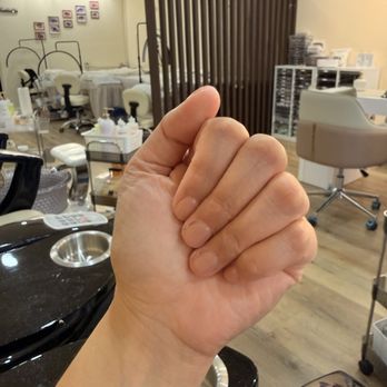 VC Nail & Lashes - Nails have natural color so hard to tell that I got a manicure! - Nail Salons Near Me - Temple City, California