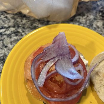 Bruegger's Bagels - Breakfast bagels with onion. :( - Breakfast & Brunch Near Me - Maple Grove, Minnesota Bruegger's Bagels - Breakfast bagels with onion. :( - Breakfast & Brunch Near Me - Maple Grove, Minnesota