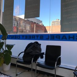 Chapel Street Dental - Reverse it to get an idea of the outside! Frosted glass gives pretty good privacy.