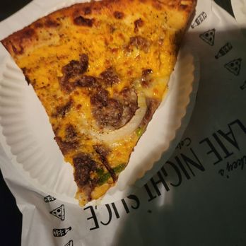 Mikey's Late Night Slice - The Balboa - Philly Cheesesteak Pizza - Bars Near Me - Columbus, Ohio