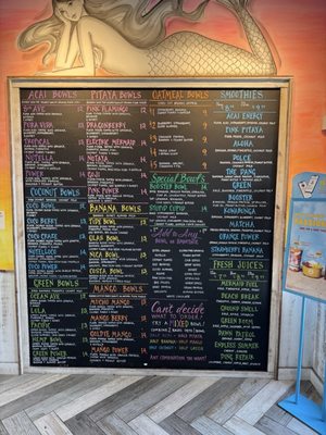 Menu photo 3 Playa Bowls Plantation, FL