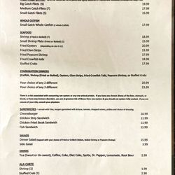 Menu page 1