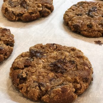 khoi And Claire Creations - Our most popular Gluten free Oatmeal chocolate chips with raisins, and walnuts - Bakeries Near Me - Irvine, California khoi And Claire Creations - Our most popular Gluten free Oatmeal chocolate chips with raisins, and walnuts - Bakeries Near Me - Irvine, California